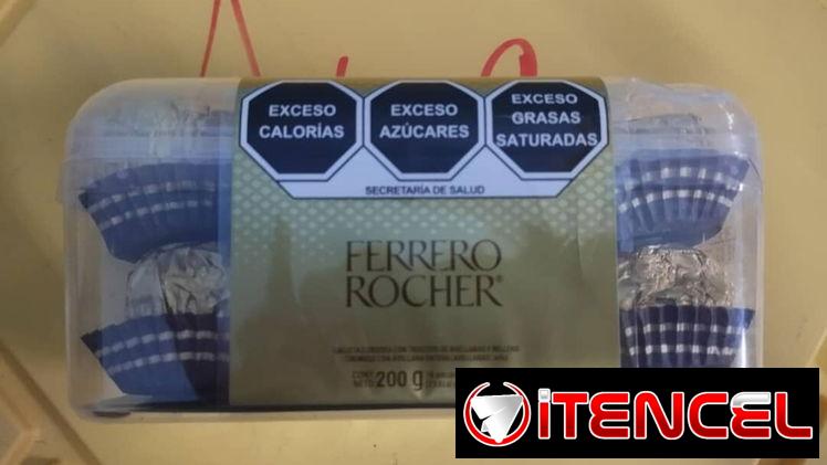 Chocolate. Vendo bombones Ferrero Rocher. 12
