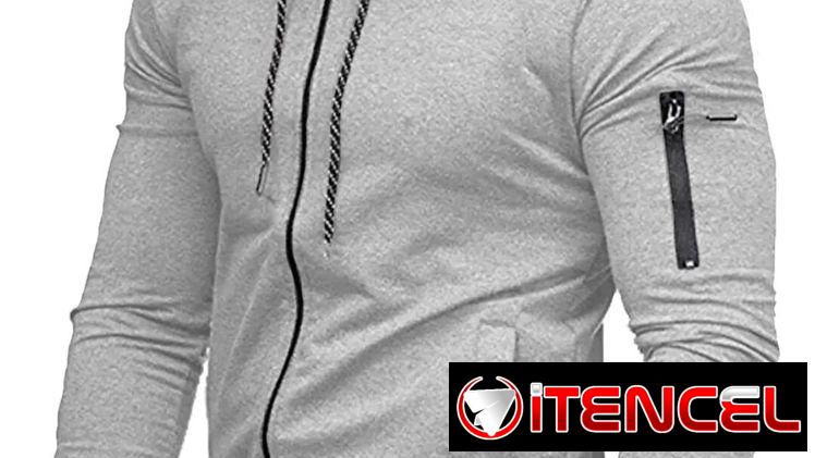 Sudadera Hombre Con Capucha De Calidad Con Cierre Hoodie — foto 3