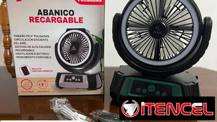 Vebtilador recargable
