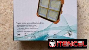 Lámpara led solar