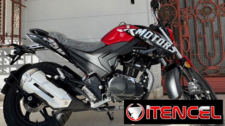 🏍️ XMOTORS 250CC DEPORTIVA – ¡UNIDAD LIFAN! – CAJA 6TA – FRENOS DE DISCO – DIRECTA A CHAPA