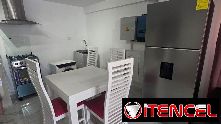 Renta de apartamento en playa 1 dormitorio con respaldo eléctrico