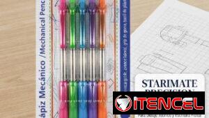 Set de 5 Portaminas Starmate Precision