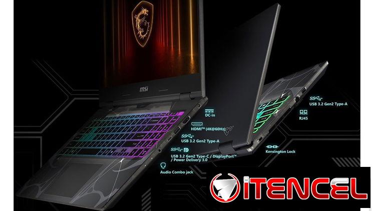 1530usd LAPTOP MSI CYBORG 15.6" GAMING — foto 4