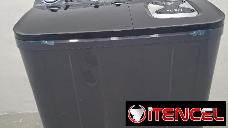 Lavadora Semiautomática Milexus de 7 kg ($185)