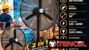 🍃 VENTILADOR 🍃 INDUSTRIAL 2 EN 1 PREMIERE. TENEMOS MENSAJERÍA CON FACTURA Y GARANTÍA. 📲 54833699.