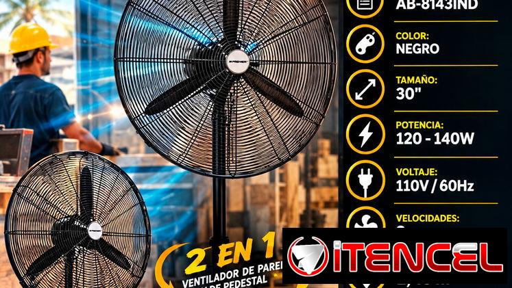 🍃 VENTILADOR 🍃 INDUSTRIAL 2 EN 1 PREMIERE. TENEMOS MENSAJERÍA CON FACTURA Y GARANTÍA. 📲 54833699.