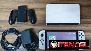 Nintendo Switch Oled Desbloqueado Micro SD 128 GB lleno de juegos a su gusto