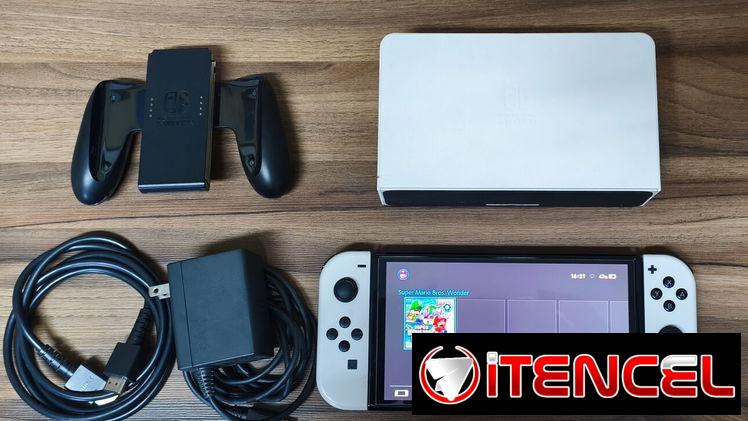 Nintendo Switch Oled Desbloqueado Micro SD 128 GB lleno de juegos a su gusto