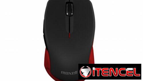Mouse inalámbrico óptico con rueda de desplazamiento rápida “Maxell”.