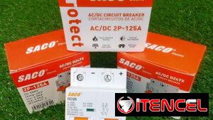 🔌⚡ BREAKER TÉRMICO SACO 2P 125A – Protección robusta para tu sistema ⚡🔌