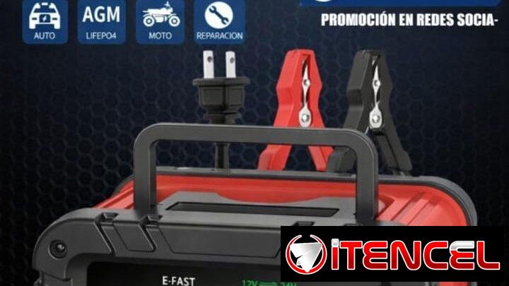 ACEPTO CUP ⭕❌❌⭕__🔋⚡ CARGADOR INTELIGENTE FOXSUR 20A – 12V/24V 🔴 _ ⭕❌❌⭕ 5-921-5773