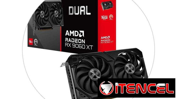 SELLADAS 📢 AMD Radeon RX 9060 XT 16GB · ✅ Disponible · Asus Dual