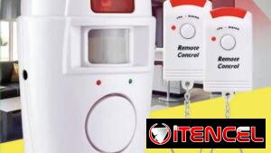 Alarma con sensor de presencia con aviso sonoro
