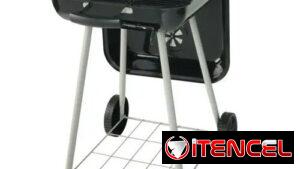 Kit Asador de Carbón con Ruedas Expert Grill 17.5” + Accesorios