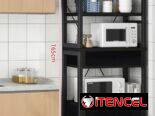 📢 Armarios modernos de madera, para decorar cocina – comedor. Importados