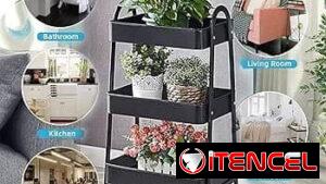 Carrito organizador de 4 niveles