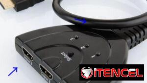 Spliter 4K compatible con HDMI , 3 entradas en 1 salida full HD 1080p
