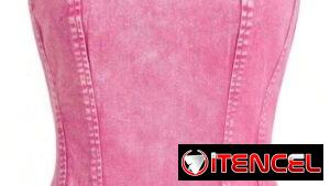 Blusa de Mezclilla Rosa