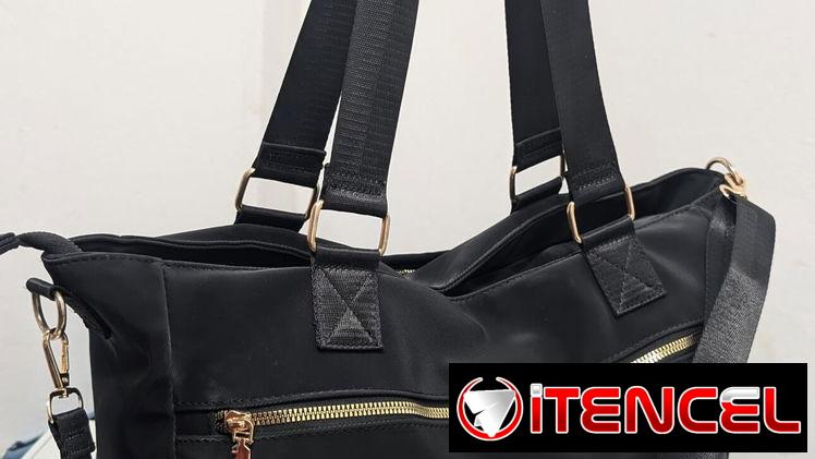 Cartera o bolso de lona grande para uso diario, excelente calidad para el gym, escuela, playa .. — foto 1