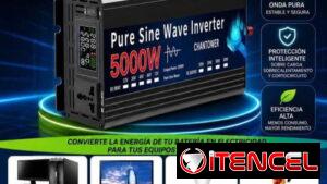 Convertidor de Onda Pura 5000W 12V a 110V . Nuevo 220usd