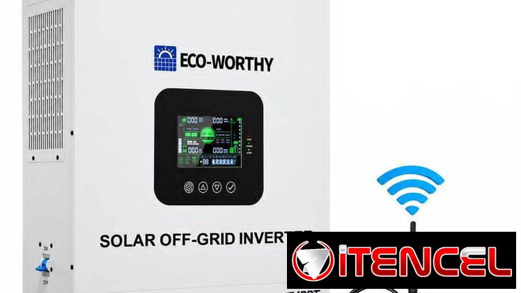 [INV]🍃Inversor Híbrido Eco-Worthy  💠5000w Potencia Onda Pura