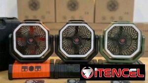 Ventiladores recargables