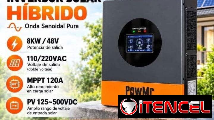 Inversor PowMr 8 KW (110v/220v)