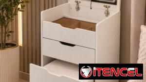 Mesa de maquillaje 3 en 1