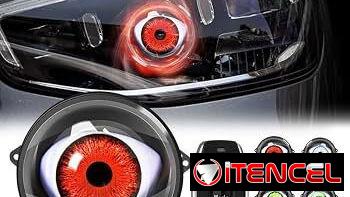 🔥 ¡Transforma la mirada de tu vehículo al instante! Projector LED Devil Eyes (Ojos del Diablo) 🔥30 usd 💵