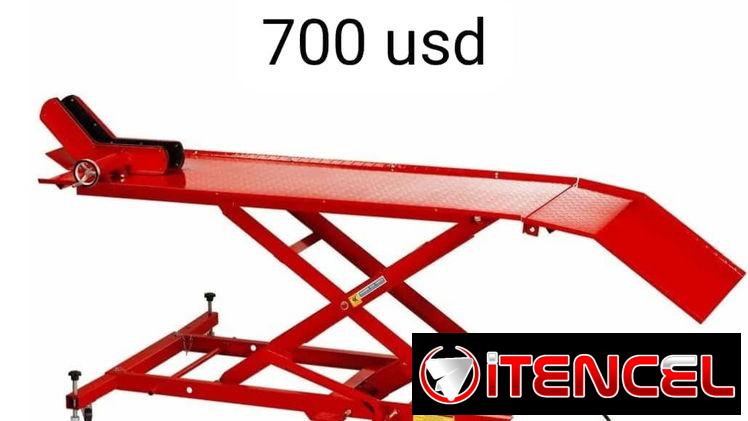 Elevador hidráulico/neumático para motos,levanta hasta 450kg.Ideal para su taller — foto 2