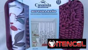 Set para baño completo (3 piezas) 🛁 Precio: 28 USD  Dale un cambio total a tu baño con este set