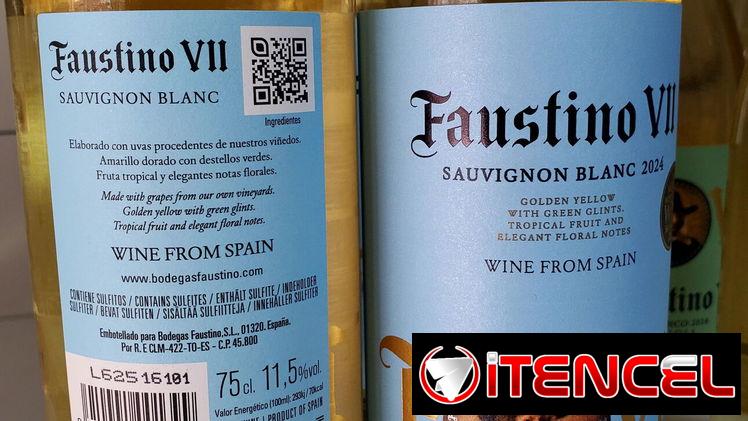 ⚔️Faustino VII🇪🇸🏰 Sauvignon Blanc🥂 🧀🦐🍤Vino Blanco⭐️