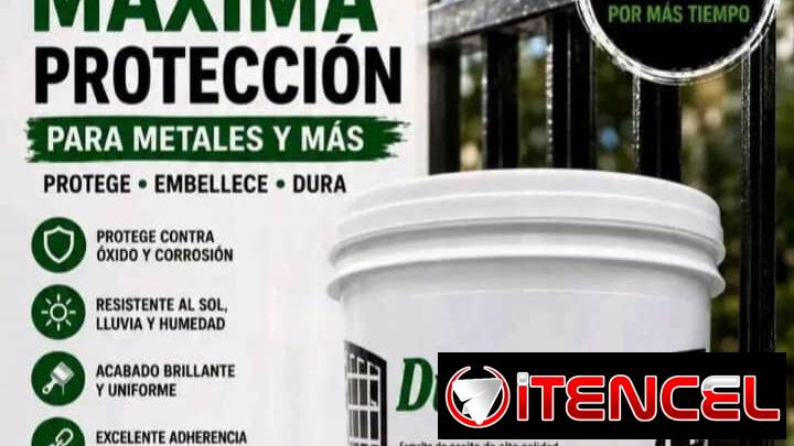 ACEITE Y ESMALTE DURACROM VITRAL PARA REJAS PUERTAS Y VENTANAS .
