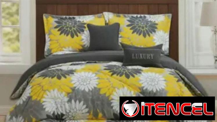😱💜Juego de edredón de 5 piezas Full/Queen 100% Algodón — foto 3