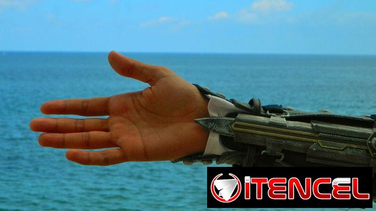 Espada oculta de Assasins Creed Black Flag, para cosplay — foto 2