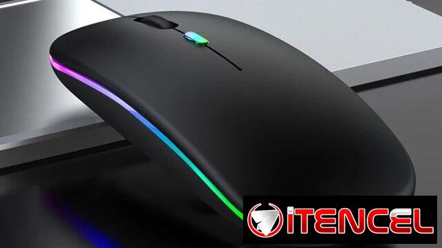 Mouse Inalámbrico NUEVO Bluetooth para Laptop Tablet Computadora con Receptor USB CALIDAD Ligero Recargable Ratón