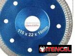 Disco de corte de diamante Turbo de 4.5 pulgadas, perfecto para cortar azulejos de porcelana en seco. 10 Usd