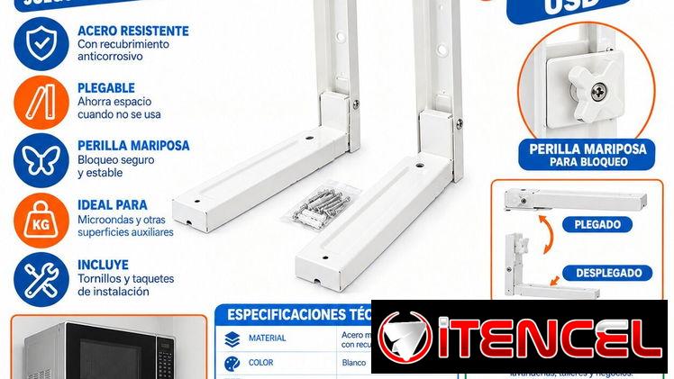 SOPORTE DE PARED PARA MICROWAVE