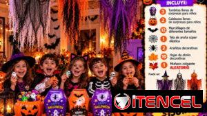 🎃👻 ¡SUPERCOMBO HALLOWEEN PARA 5 NIÑOS! 🦇🕷️