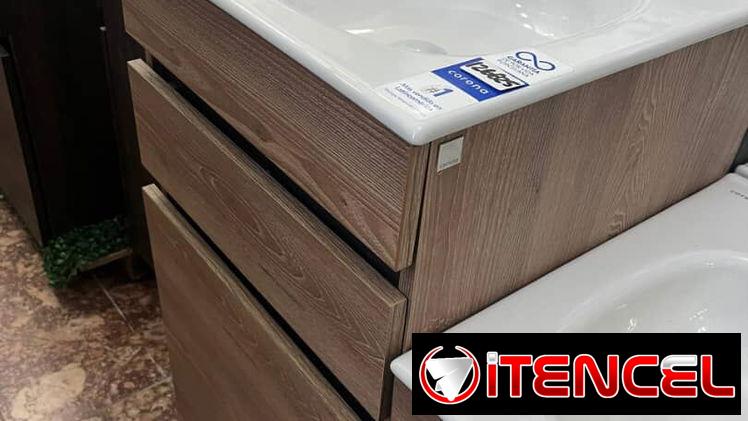 LAVAMANOS, PEDESTAL, LAVAMANOS CON MUEBLES, TAZAS Y LAVAMANOS SOBRE ENCIMERAS””