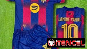 Reyes Magos el mejor regalo. Trajes de fútbol para niños.