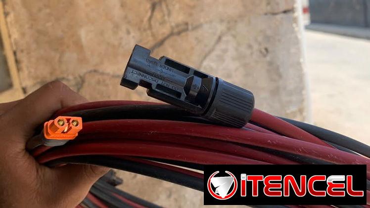 Cables fotovoltaicos pára paneles. Solares  xt60i mc4   10’metros