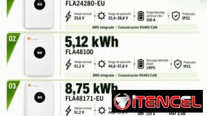Baterías Solares marca Felicity Solar. Leer bien la descripción