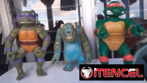 Tortugas ninja y Sulley