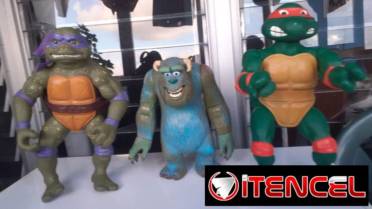 Tortugas ninja y Sulley