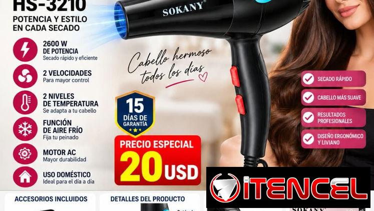 SECADORAS DE PELO DE 2600W NUEVAS EN CAJA!! — foto 2