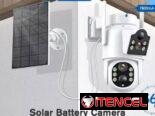Cámara Solar inteligente 2 lentes 10mpx