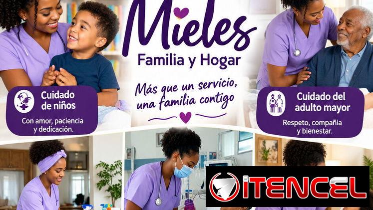 🌸 ¡Bienvenidos a Mieles Familia y Hogar! 🏡❤️ Somos una agencia dedicada al cuidado y bienestar de tu familia.