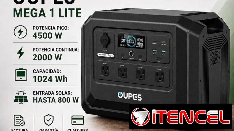 Estación de energía  OUPES Mega 1 lite 💯